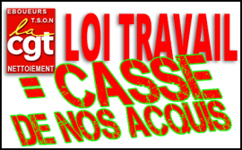 Loi travail CASSE de nos acquis