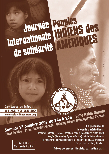 Journée internationale de Solidarité avec les Peuples Indiens des Amériques