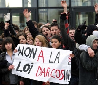 Manifestation des lycéens contre la réforme de l'Education (Sipa)