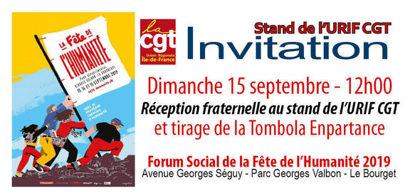 invitation pot fraternel huma 2019