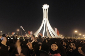 La place de la Perle, Bahreïn février 2011