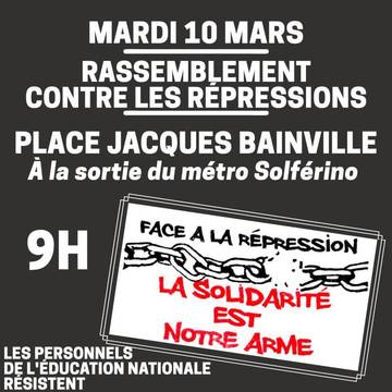 rassemblement rép melle 10 mars ministère