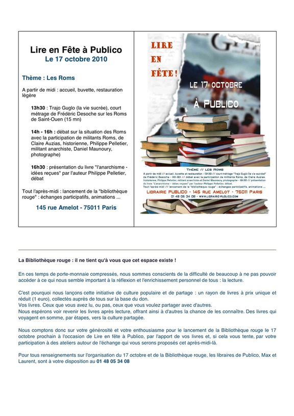 lire en fête Publico