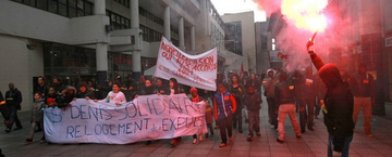 Contre les expulsions de logements , La mobilisation se poursuit Pour la regularisation des sans papiers Depuis quelques semaines, le préfet expulse des habitant-e-s de Saint-Denis de leur logement en...