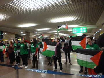 Photo à l'aéroport du Caire