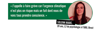 Solenn - Grève pour le climat