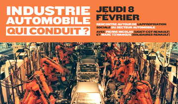 réunion publique le 8 février, Paris