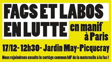 Pour l'emploi et les conditions de travail dans l'ESR's photo.
