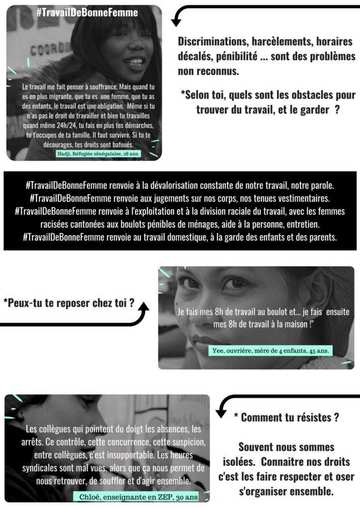 #TravailDeBonneFemme