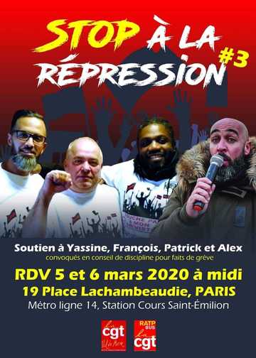 4 personnes, barbe et texte