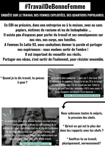 #TravailDeBonneFemme