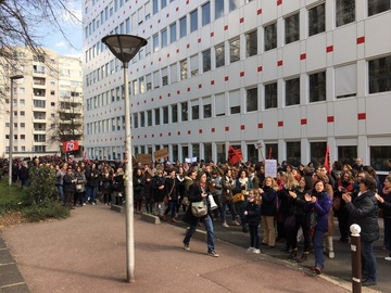 Le 94 très mobilisé. Manifestation nationale le 30 mars. Grève à partir du 4 avril