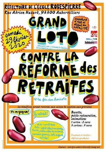 Grand loto contre la réforme des retraites !