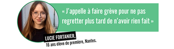 Lucie - Grève pour le climat