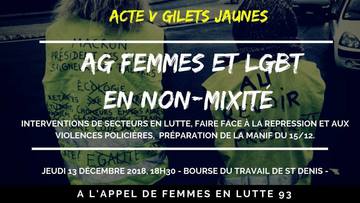 la place des femmes et LGBT est dans la lutte.