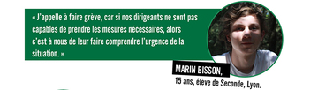 Marin - Grève pour le climat