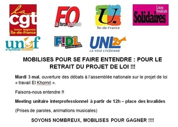 MEETING UNITAIRE INTERPROFESSIONNEL